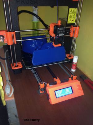 3d printing the head